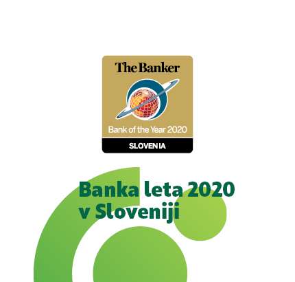 SKB received the award »Bank of the Year 2020 in Slovenia«